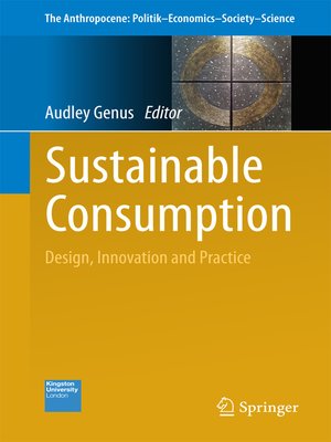 cover image of Sustainable Consumption